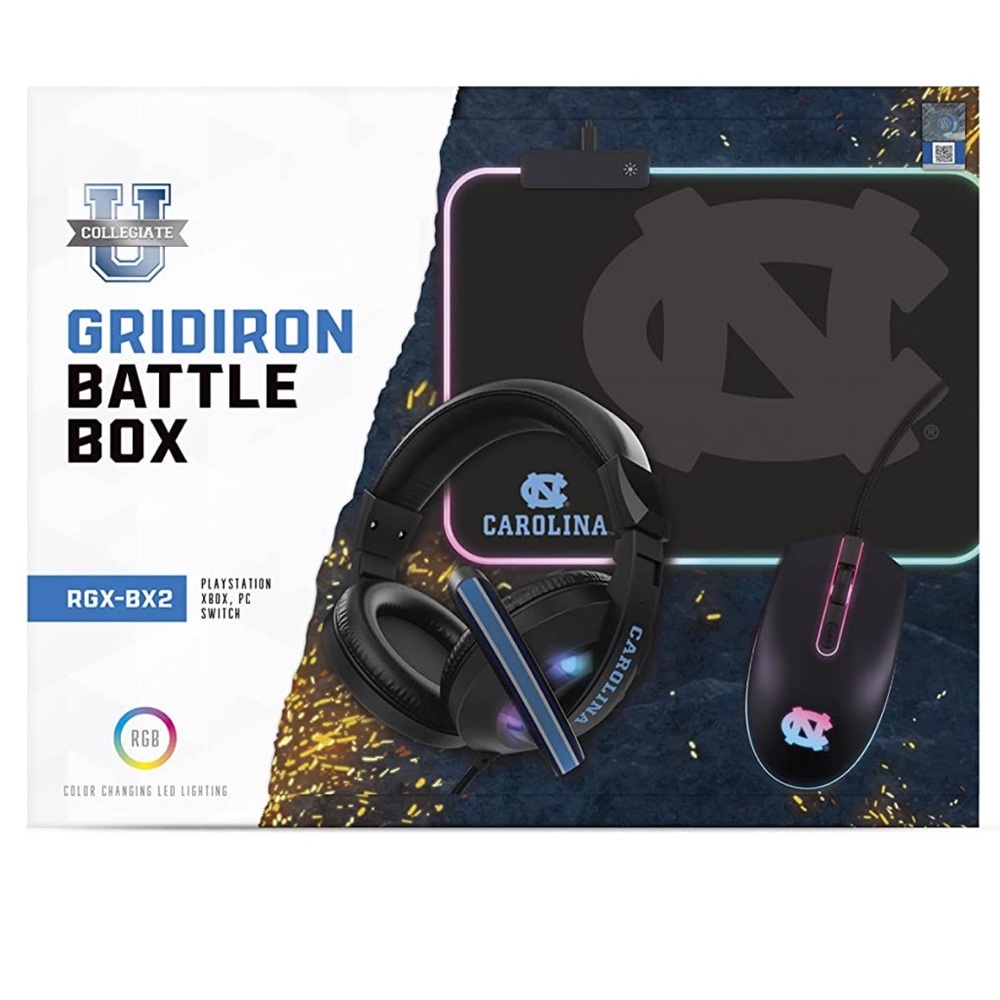 NEW! SOAR NCAA North Carolina Tar Heels Gridiron Battle Box